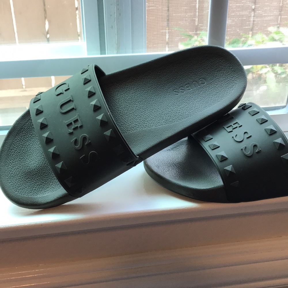 Guess Rubber Slides
